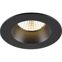 SLV Neue Tria 68 LED Einbauleuchte IP65 3000K Schwarz - 1007408