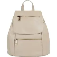 Samantha Look Cityrucksack echt Leder, Made in Italy