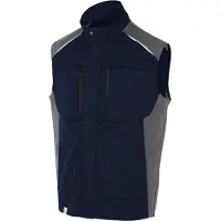 Kübler Activiq Weste Dunkelblau/Anthrazit 4XL