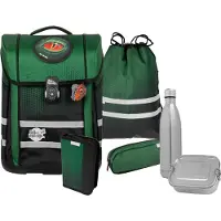 MCNEILL PERFECTO Schulranzen Set, 5tlg. Gradient Grass