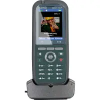 AGFEO DECT 78 IP, IP-Telefon, Grau, Kabelloses Mobilteil, Tisch/Bank, 249 Eintragungen, TFT
