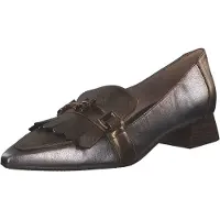Hispanitas für Damen. CHI243573 Menorca Bronze Lederschuhe (36), 1 bis 3 cm, Keine, Lässig, Party