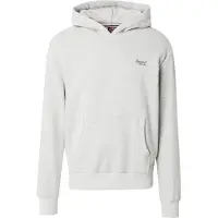 Superdry für Herren. M2014168A Sweatshirt mit Kapuze und Logo Essential grau (L), Lässig, Baumwolle
