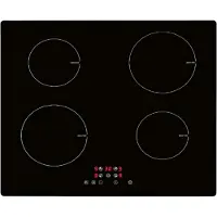 Exquisit Kochfeld EKI 601-2.3 | Induktion | Touch Control | 4 Kochzonen | Rahmenlos | 7000 W