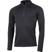 Lundhags - Gimmer Merino Light 1/2 Zip - Merinounterwäsche Gr M schwarz/grau