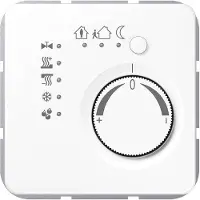 JUNG Raumtemperaturregler UP CD KNX aws glz CD2178WW