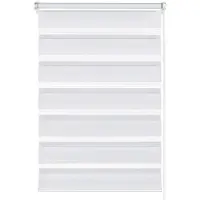Gardinia EASYFIX Doppelrollo weiß 120 x 150 cm