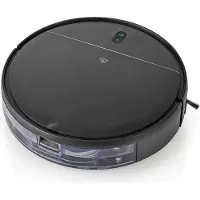 Nedis SmartLife Roboter-Staubsauger - Navigationsmethode: Random - Wi-Fi - Kapazität Auffangbehälter: 0.2 l - Automatisches Laden - Maximale Betriebszeit: 1.8 Std - Schwarz - Android / IOS