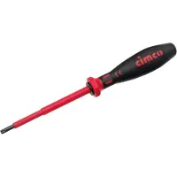 Cimco VDE Torx-skruetrækker Størrelse T 15 Klinge-længde: 75 mm DIN EN 60900