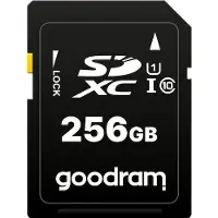 Goodram S1A0, 256 GB, SDXC, Klasse 10, UHS-I, 100 MB/s, 10 MB/s
