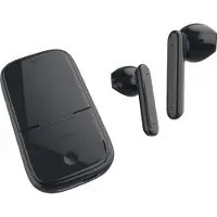 Lexon Speakerbuds Wireless-Kopfhörer mit Bluetooth-Lautsprecher Schwarz/Schwarz La127N