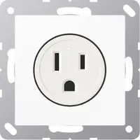 JUNG Steckdose 1f aws glz AS/A UP IP20 ZP A521-15WW