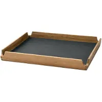 Lind DNA Tablett Square S Airy Nupo Anthracite / Teak