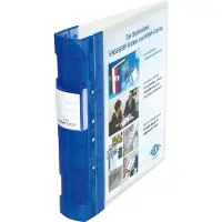 Wedo ERGOGRIP Präsentations-Ordner ICE, 56 mm, ICE-blau Vorderdeckel: transparent, Rückendeckel: ICE-blau