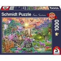 Schmidt Spiele Verzaubertes Drachenland, 1000 Stück(e), Fee