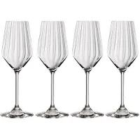 Spiegelau Champagnerglas "Champagnergläser Lifestyle 310 ml 4er Set transparent"