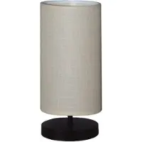Opviq , Hochwertige Tischlampe aus 100% Holz, Cremefarben, 30 cm hoch, Kabel 150 cm, Lampenschirm 24 x 15 cm, E14 Fassung, Max 40 W | Elegantes Design für jedes Zuhause.