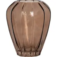 You do it | Vase Gladys Braun Glas 22x22x29 cm | NADUVI