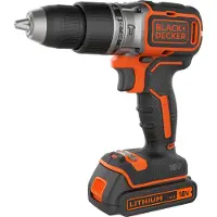 Black & Decker BL188KB-QW, Schraubpistole, Pistolengriff, Schnellwechselfutter, Orange, Bürstenlos, 1650 RPM
