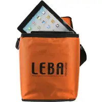 LEBA Innovation NoteBag NB2-5TAB-ORA, Gehäuse zur Verwaltung tragbarer Geräte, Orange, Tisch, 23 cm, 2,5 cm, 27 cm