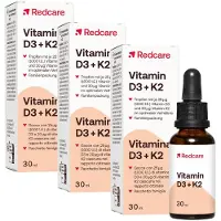 RedCare von Shop Apotheke Redcare Vitamin D3 + K2 3er-Set 3x30 ml Tropfen zum Einnehmen