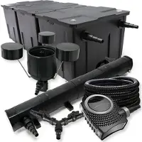 SunSun Filter Set 90000l Teich 72W Klärer NEO8000 70W Pumpe 25m Schlauch Skimmer