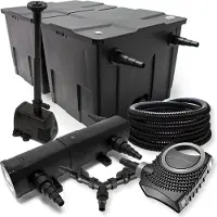 SunSun Filter Set 60000l Teich 24W Klärer NEO8000 Pumpe Schlauch Springbrunnen