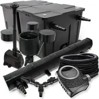 SunSun Filter Set 60000l Teich 72W UVC NEO8000 70W Schlauch Skimmer Springbrunne