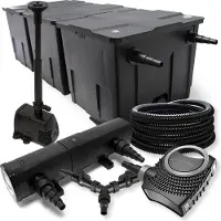 SunSun Filter Set 90000l Teich 36W Klärer NEO8000 Pumpe Schlauch Springbrunnen