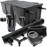 SunSun Filter 90000l Teich 72W Klärer NEO10000 80W Pumpe 25m Schlauch Skimmer