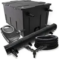 SunSun Teichfilter Set 60000l 72W Teichklärer NEO8000 70W Pumpe 25m Schlauch
