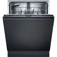 Siemens SX63EX02AE, Voll integriert, Standardgröße (60 cm), Schwarz, Edelstahl, Tasten, 1,75 m, 1,65 m