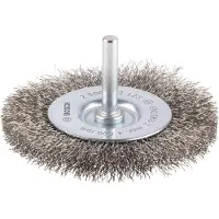 Bosch PRO Stainless Steel clean Scheibenbürste, gerader Schaft, 80 x 0,2 mm
