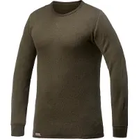 Woolpower Longsleeve Crewneck 200 Pine Green-M