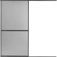 CULEX Hecht 101390107-VH Fliegengitter Schiebetür Einzelelement 120x240cm anthrazit