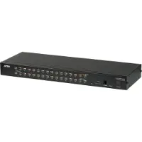 Aten 32-Port Multi-Interface (DisplayPort, HDMI, DVI, VGA) Cat 5 KVM Switch, 1920 x 1200 Pixel, Eingebauter Ethernet-Anschluss, Full HD, Rack-Einbau, 4,8 W, 1U