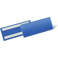 Durable Etiketten- u. Kennzeichnungstaschen, PP, selbstklebend, dokumentenecht, 1/2 A5 quer, 50 St.