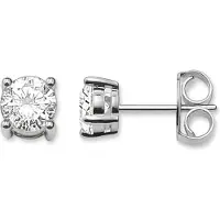 Thomas Sabo Ohrstecker Weisser Stein