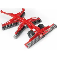 BRUDER 02217 - Kuhn Discover XL Scheibenegge Spielzeug, 1:16 Maßstab, kompatibel mit Profi-Serie Traktoren, für Kinder ab 4 Jahren