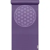 Yogistar Yogamatte Basic Flower of Life - violett