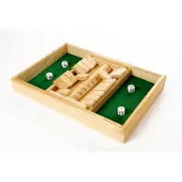 Quint Shut The Box Doppelspiel - 34 x 34 x 4 cm