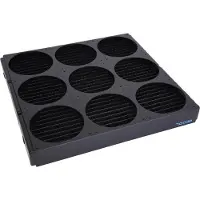 Alphacool NexXxoS XT45, Radiator-Block, Cooper, Stahl, Schwarz, 1/4", 0,8 bar, CE, FC, RoHS