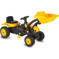 Jamara Trettraktor Strong Bull mit Frontlader 125 x 51 cm gelb