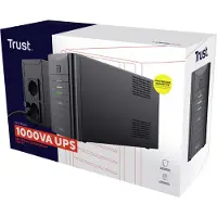 Trust Oxxtron 1000VA UPS Sinuswelle Unterbrechungsfreie Stromversorgung 2 AC Steckdosen Mini Tower