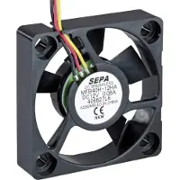 SEPA MFB40H05 Aksial ventilator 5 V/DC 11.0 m³/h (L x B x H) 40 x 40 x 10 mm