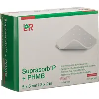 Lohmann & Rauscher GmbH & Co. KG Suprasorb P+phmb Schaumverband 5x5 cm 10 St