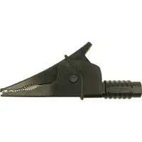 Cliff Croc Clip Sikkerhedskrokodillenæb Stikforbindelse 4 mm CAT III 1000 V Sort