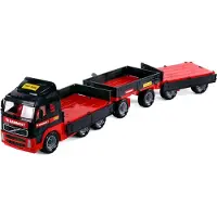 Polesie ,,Mammoet“ Truck mit zwei Anhängern