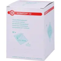 NOBAMED Nobatop 12 Kompressen 10x10 cm steril 50x2 St
