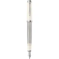 Pelikan Füllhalter M405 Silber-Weiss B Etui